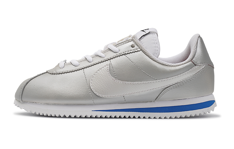 Buy 【定制鞋款】耐克 Cortez Basic SL “ 银色浆果” 904764-103(TeamI-女款银色面白K银)