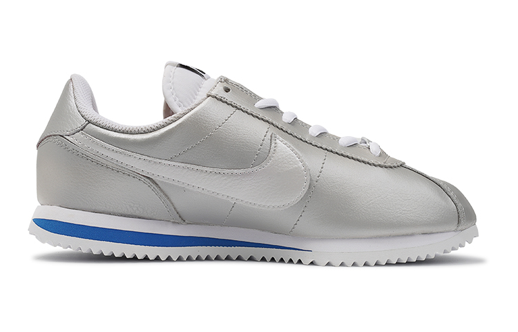 Order 【定制鞋款】耐克 Cortez Basic SL “ 银色浆果” 904764-103(TeamI-女款银色面白K银)