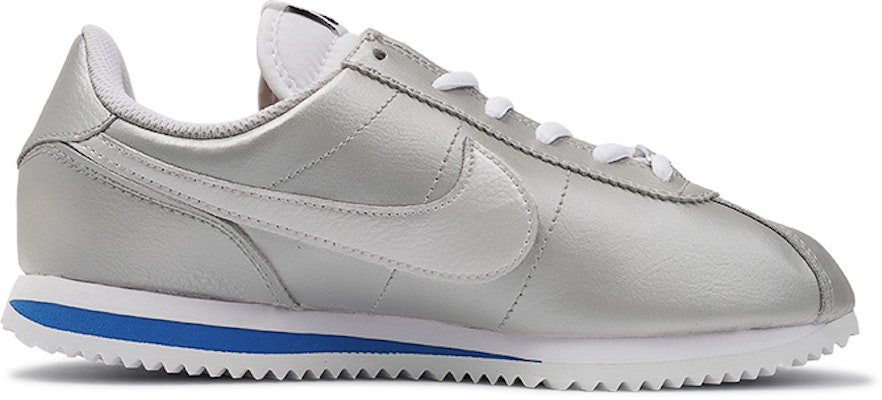 【定制鞋款】耐克 Cortez Basic SL “ 银色浆果” 904764-103(TeamI-女款银色面白K银) Order 【定制鞋款】耐克 Cortez Basic SL “ 银色浆果” 904764-103(TeamI-女款银色面白K银)