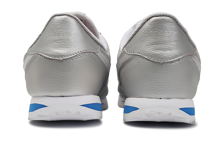 Shop 【定制鞋款】耐克 Cortez Basic SL “ 银色浆果” 904764-103(TeamI-女款银色面白K银)