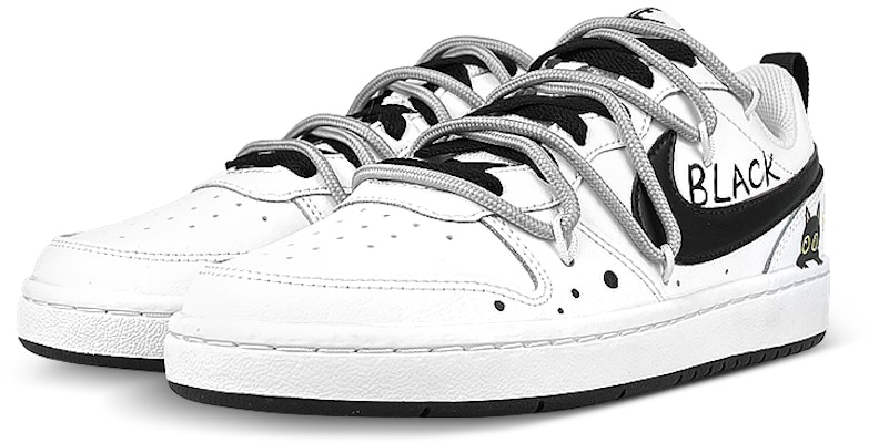 나이키 코트 보로 2 '블랙캣 해체' (커스텀) BQ5448-104(Team47-女CB黑钩黑猫解) Lookbook 나이키 코트 보로 2 '블랙캣 해체' (커스텀) BQ5448-104(Team47-女CB黑钩黑猫解)