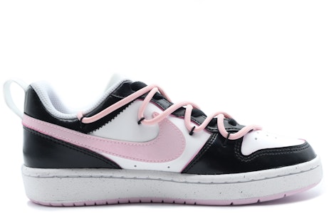 【訂製球鞋】Nike Court Borough NO.2 惡搞 塗鴉 甜酷 少女心 禮盒 解構 掛飾 撞色 舒適百搭 潮流 低筒 板鞋 GS 黑粉色 Shop 【訂製球鞋】Nike Court Borough NO.2 惡搞 塗鴉 甜酷 少女心 禮盒 解構 掛飾 撞色 舒適百搭 潮流 低筒 板鞋 GS 黑粉色