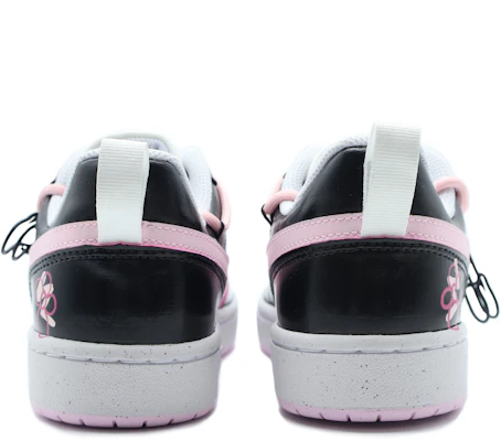 【定制鞋款】Nike Court Borough 2 '涂鸦黑粉' DV5456-105(Team155-NO.2) Details for 【定制鞋款】Nike Court Borough 2 '涂鸦黑粉' DV5456-105(Team155-NO.2)