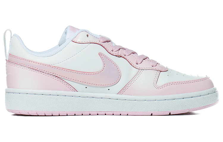 Order 【客製化球鞋】 Nike Court Borough 2 冰淇淋 淑女嫩粉 休閒 低筒 板鞋 GS 粉色