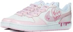 Lookbook 【客製化球鞋】 Nike Court Borough 2 冰淇淋 淑女嫩粉 休閒 低筒 板鞋 GS 粉色