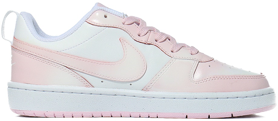 【訂製球鞋】Nike Court Borough 2 冰霧玫瑰 粉色意境 休閒 低筒 板鞋 GS 粉色 Order 【訂製球鞋】Nike Court Borough 2 冰霧玫瑰 粉色意境 休閒 低筒 板鞋 GS 粉色