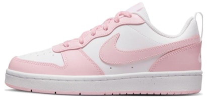 【訂製球鞋】 Nike Court Borough 2 鮮豔黑粉 少女心 手繪改色 解構鞋帶 低筒 板鞋 GS 黑粉 Details for 【訂製球鞋】 Nike Court Borough 2 鮮豔黑粉 少女心 手繪改色 解構鞋帶 低筒 板鞋 GS 黑粉