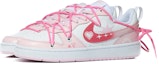 Lookbook 【訂製球鞋】Nike Court Borough 2 霓虹有k少女 多巴胺少女 休閒 低筒 板鞋 GS 粉色