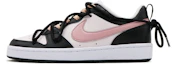 Buy 【訂製球鞋】Nike Court Borough 2 蒸氣木偶 水蜜桃黑醋栗 甜酷風 低筒 板鞋 GS 黑粉白