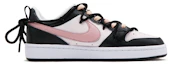 Order 【訂製球鞋】Nike Court Borough 2 蒸氣木偶 水蜜桃黑醋栗 甜酷風 低筒 板鞋 GS 黑粉白