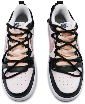 【訂製球鞋】Nike Court Borough 2 蒸氣木偶 水蜜桃黑醋栗 甜酷風 低筒 板鞋 GS 黑粉白 Shop 【訂製球鞋】Nike Court Borough 2 蒸氣木偶 水蜜桃黑醋栗 甜酷風 低筒 板鞋 GS 黑粉白