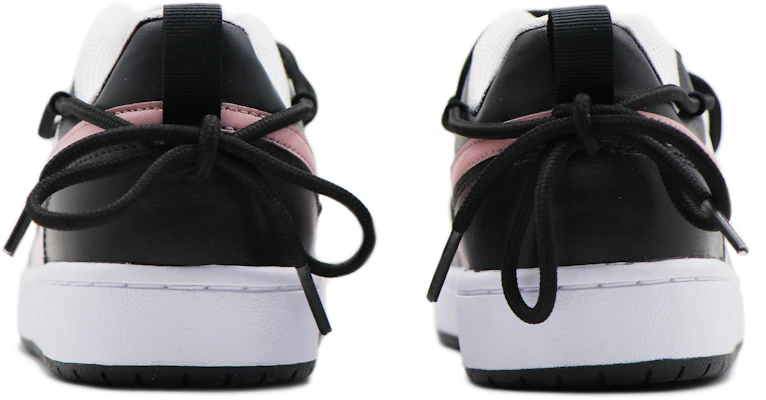 【訂製球鞋】Nike Court Borough 2 蒸氣木偶 水蜜桃黑醋栗 甜酷風 低筒 板鞋 GS 黑粉白 Purchase 【訂製球鞋】Nike Court Borough 2 蒸氣木偶 水蜜桃黑醋栗 甜酷風 低筒 板鞋 GS 黑粉白