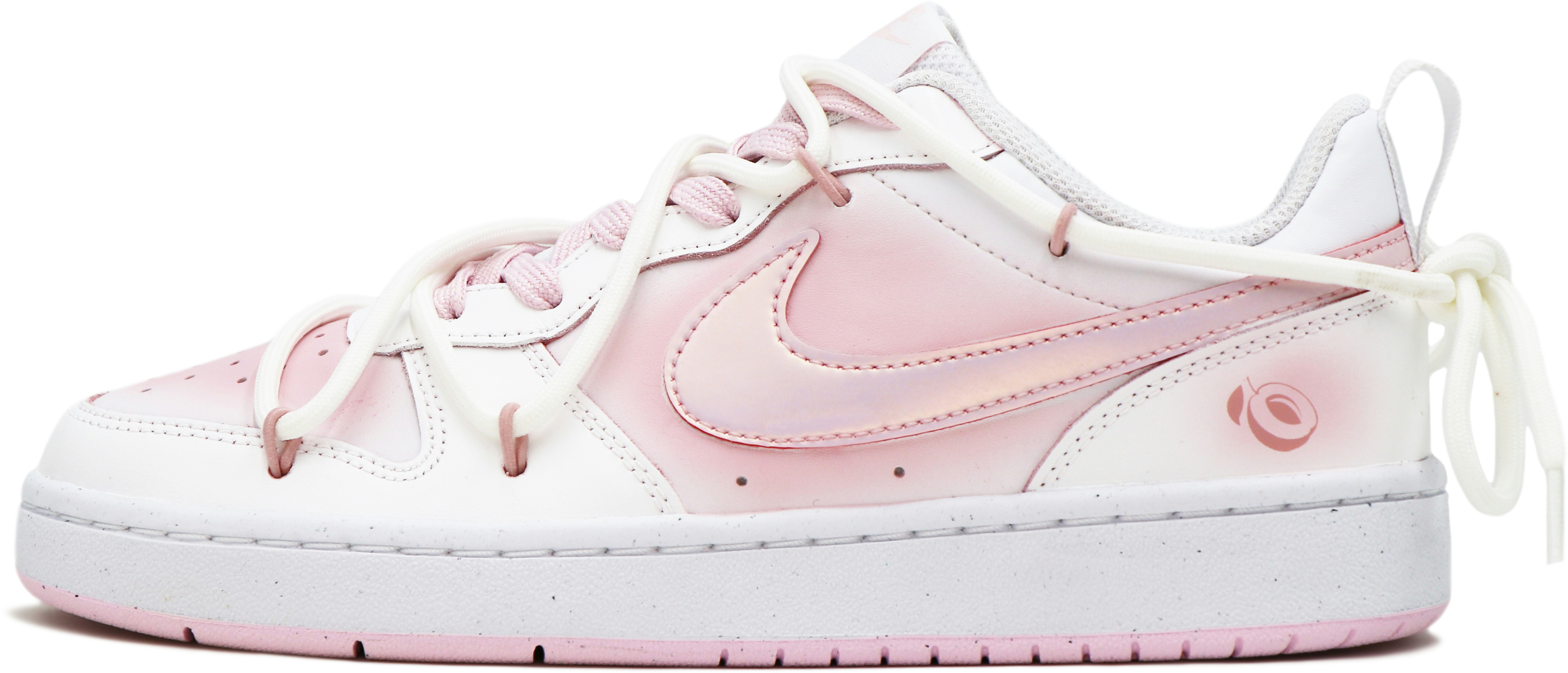 custom-shoes-nike-court-borough-2-peach-pink
