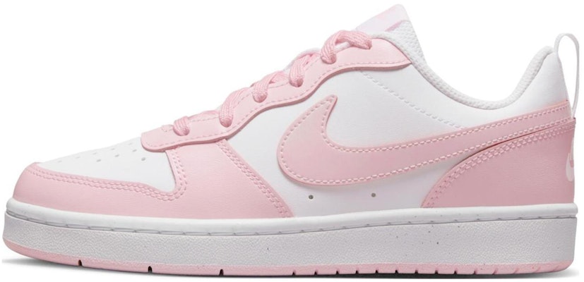 【訂製球鞋】Nike Court Borough 2 緋紅少女 撞色噴繪 漸變暈染 街頭潮流 防滑耐磨 低筒 板鞋 GS 粉色 Details for 【訂製球鞋】Nike Court Borough 2 緋紅少女 撞色噴繪 漸變暈染 街頭潮流 防滑耐磨 低筒 板鞋 GS 粉色