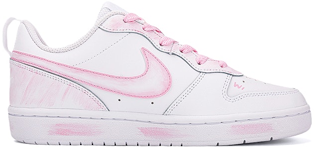 【カスタムシューズ】ナイキ コート バロー 2 'ピンク グラフィティ' BQ5448-100(Team18-AF1粉色趣味涂鸦) Order 【カスタムシューズ】ナイキ コート バロー 2 'ピンク グラフィティ' BQ5448-100(Team18-AF1粉色趣味涂鸦)