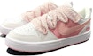 Lookbook 【訂製球鞋】Nike Court Borough 2 甜心小野豹 手繪塗鴉 低幫 板鞋 GS 粉白