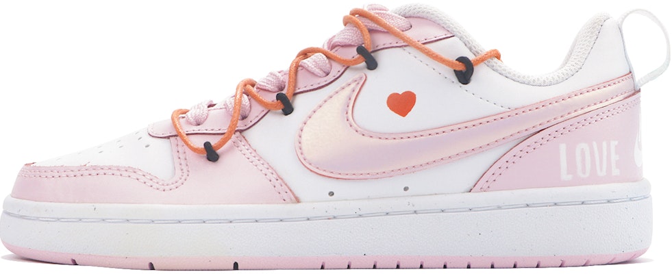 나이키 코트 버로우 2 '핑크 러브 시그널' (커스텀) DQ0492-100(Team48-恋爱信号) Buy 나이키 코트 버로우 2 '핑크 러브 시그널' (커스텀) DQ0492-100(Team48-恋爱信号)