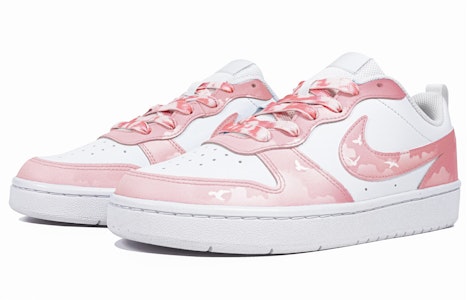 나이키 코트 버로우 2 '핑크 그라데이션' (커스텀) BQ5448-100(Team陆-粉色天空海鸥) Lookbook 나이키 코트 버로우 2 '핑크 그라데이션' (커스텀) BQ5448-100(Team陆-粉色天空海鸥)