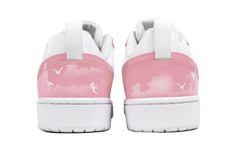 나이키 코트 버로우 2 '핑크 그라데이션' (커스텀) BQ5448-100(Team陆-粉色天空海鸥) Shop 나이키 코트 버로우 2 '핑크 그라데이션' (커스텀) BQ5448-100(Team陆-粉色天空海鸥)