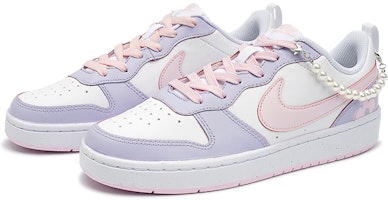 ナイキ コートボロー2 'スプリングフローラルピンク' カスタムシューズ DV5456-105(TeamI-GS春日花境W1B24) Shop ナイキ コートボロー2 'スプリングフローラルピンク' カスタムシューズ DV5456-105(TeamI-GS春日花境W1B24)