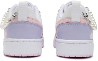 ナイキ コートボロー2 'スプリングフローラルピンク' カスタムシューズ DV5456-105(TeamI-GS春日花境W1B24) Details for ナイキ コートボロー2 'スプリングフローラルピンク' カスタムシューズ DV5456-105(TeamI-GS春日花境W1B24)