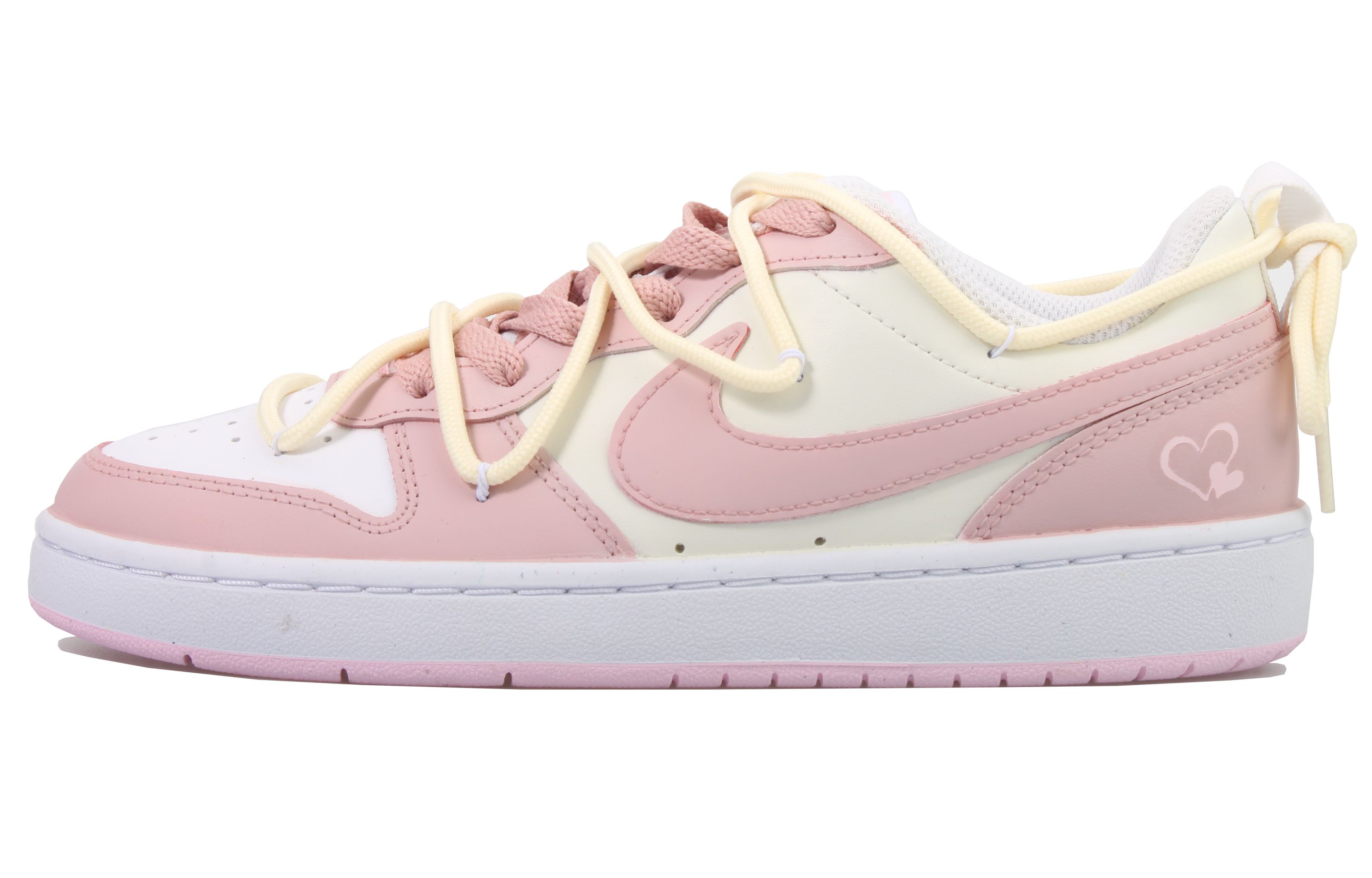 Buy 【定制鞋款】耐克 Court Borough 2 '多肉粉荔枝' DQ0492-100（Team33-多肉粉荔-女款）