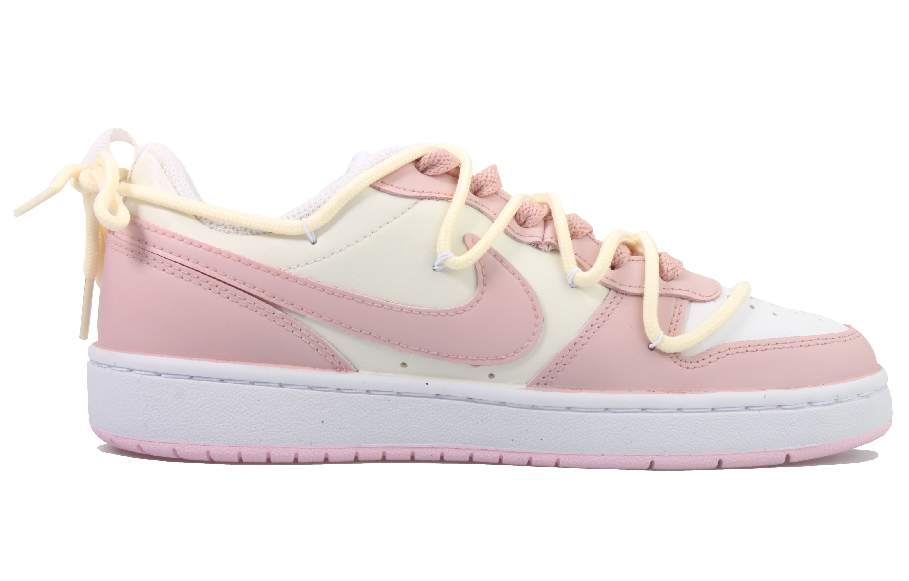 Order 【定制鞋款】耐克 Court Borough 2 '多肉粉荔枝' DQ0492-100（Team33-多肉粉荔-女款）