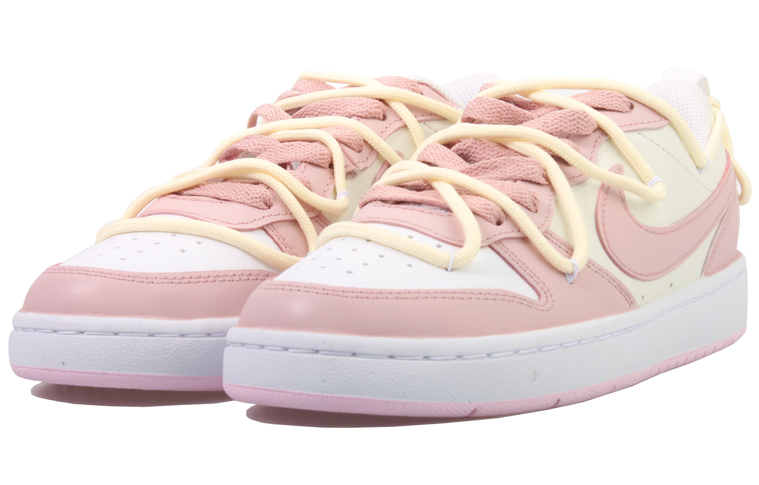 Lookbook 【定制鞋款】耐克 Court Borough 2 '多肉粉荔枝' DQ0492-100（Team33-多肉粉荔-女款）