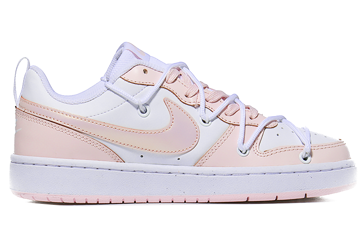 Order [Nike Kasut Custom] Nike Court Borough 2 Rendah 'Ais Krim Gula-gula Musim Panas' DQ0492-100(Team10-糖果冰淇淋)