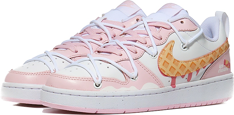 나이키 코트 보로우 2 로우 '캔디 아이스크림' (Nike 코트 보로우 2 '캔디') DQ0492-100(Team10-糖果冰淇淋) Lookbook 나이키 코트 보로우 2 로우 '캔디 아이스크림' (Nike 코트 보로우 2 '캔디') DQ0492-100(Team10-糖果冰淇淋)