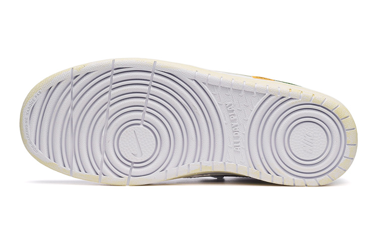 [Custom Shoes] Nike Court Borough 2 Low 'Deconstructed Smile - Black Green Toe' 圖 5