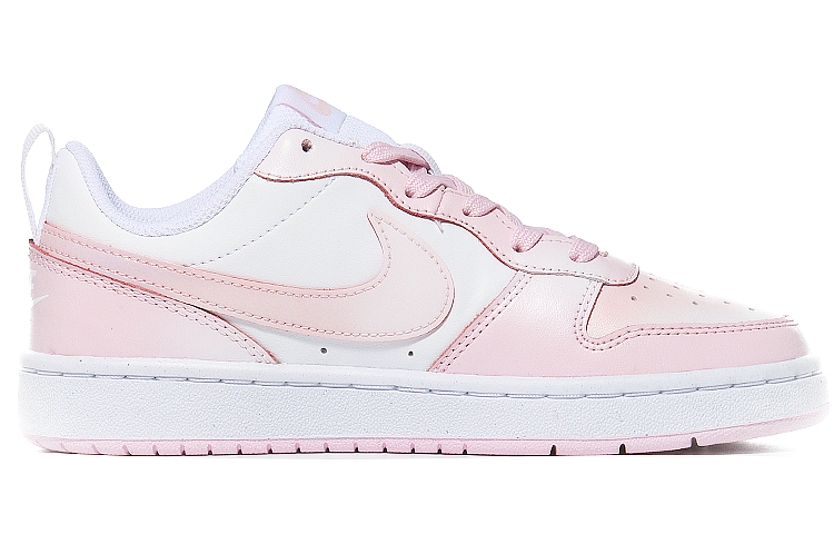 Order 나이키 커스텀 코트 보로우 2 로우 '핑크 화이트 - 숨겨진 사랑' (79 characters) DQ0492-100(Team10-雾隐爱意）