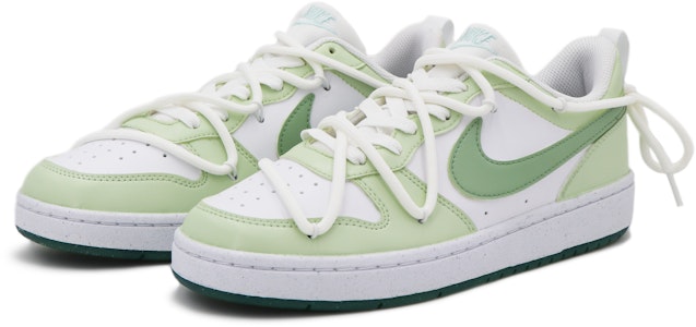 나이키 코트 버로우 2 로우 '스팀 퍼핏' (화이트/그린) DV5456-102(Team17-青栀森林) Lookbook 나이키 코트 버로우 2 로우 '스팀 퍼핏' (화이트/그린) DV5456-102(Team17-青栀森林)