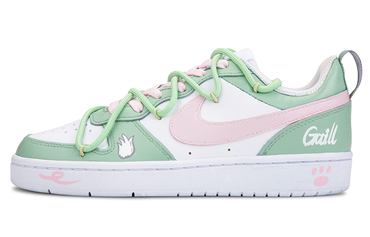 Buy ナイキ コート バロー 2 ロー 'サマーペインターキャット' カスタムシューズ BQ5448-100(TeamF-夏日猫爪)