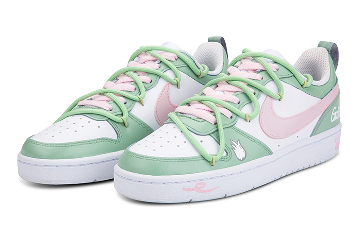Lookbook ナイキ コート バロー 2 ロー 'サマーペインターキャット' カスタムシューズ BQ5448-100(TeamF-夏日猫爪)