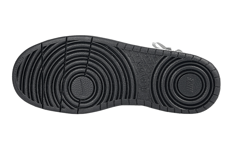 Details for 【訂製球鞋】 Nike Court Borough 2 銀色亮面 芭蕾風 絲綢綁帶 天鵝湖 低筒 板鞋 GS 黑白灰