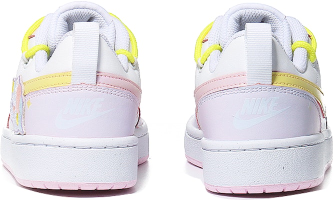 【定制球鞋】 Nike Court Borough 2 獨角獸 粉嫩心動 休閒 低幫 板鞋 GS 粉色 Details for 【定制球鞋】 Nike Court Borough 2 獨角獸 粉嫩心動 休閒 低幫 板鞋 GS 粉色