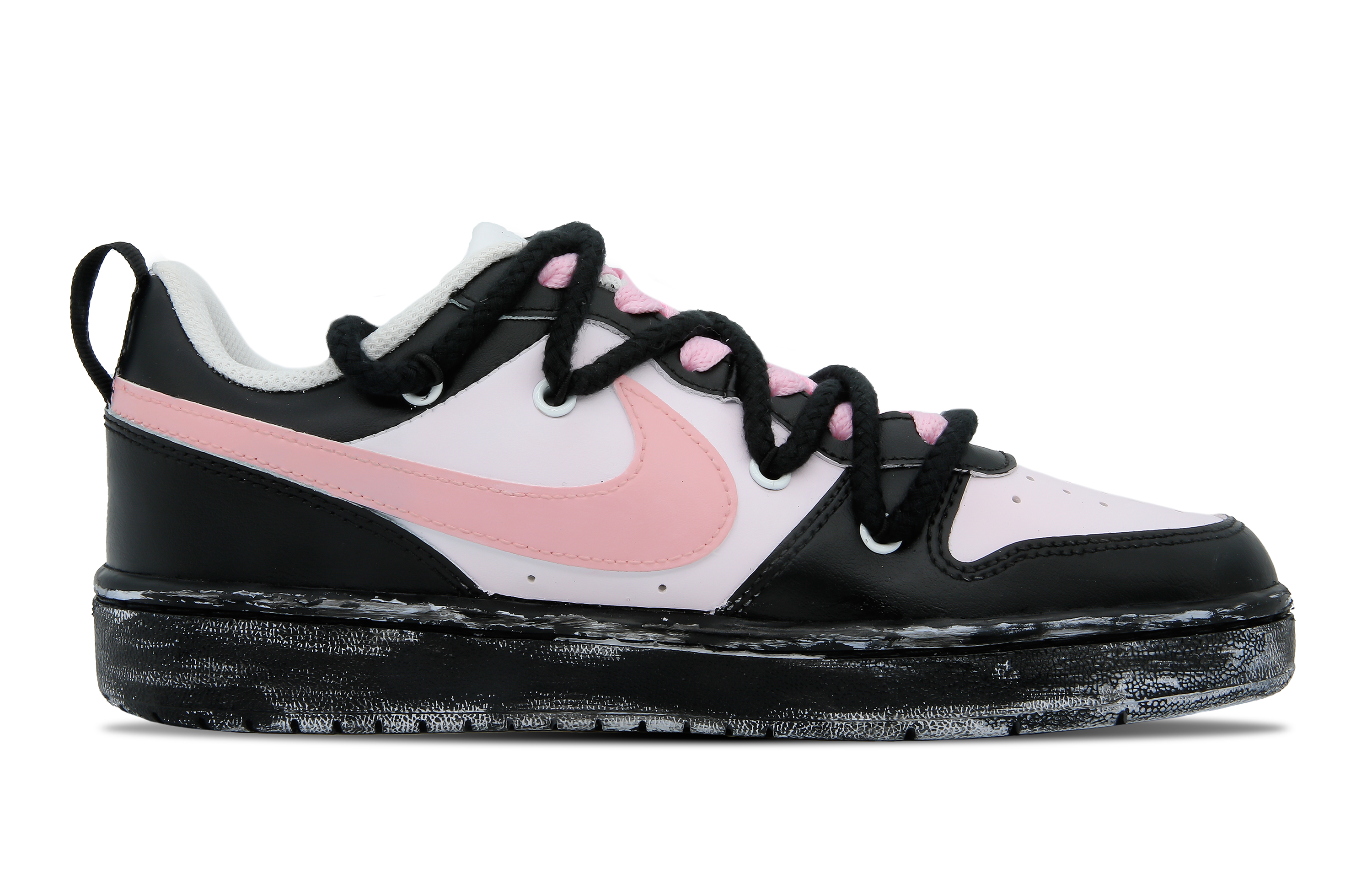 [Custom Shoes] Nike Court Borough 'Black Pink Dopamine' 圖 4