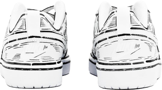 ナイキ コート Borough ブラックホワイト マンガ混沌 (Nike Court Borough B/W マンガ混沌) BQ5448-100(Team14-二次元S-Box) Purchase ナイキ コート Borough ブラックホワイト マンガ混沌 (Nike Court Borough B/W マンガ混沌) BQ5448-100(Team14-二次元S-Box)