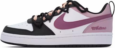 【訂製球鞋】Nike Court Borough DEER 甘草樹莓 夏季清新風 減齡 簡約 舒適百搭 低筒 板鞋 GS 黑白粉 Buy 【訂製球鞋】Nike Court Borough DEER 甘草樹莓 夏季清新風 減齡 簡約 舒適百搭 低筒 板鞋 GS 黑白粉