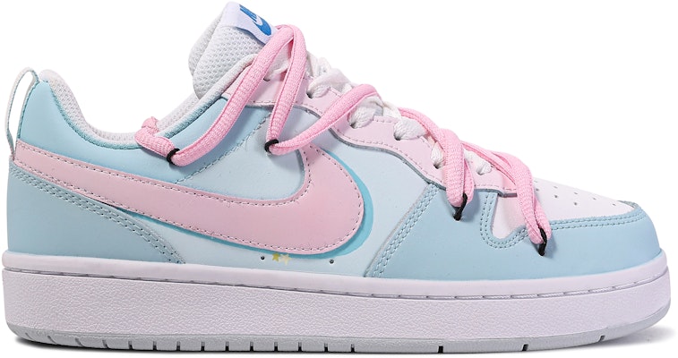 【オーダーメイドシューズ】ナイキ コートバロー "ブルーピンク" BQ5448-123(TeamM-星蝶公主) Lookbook 【オーダーメイドシューズ】ナイキ コートバロー "ブルーピンク" BQ5448-123(TeamM-星蝶公主)
