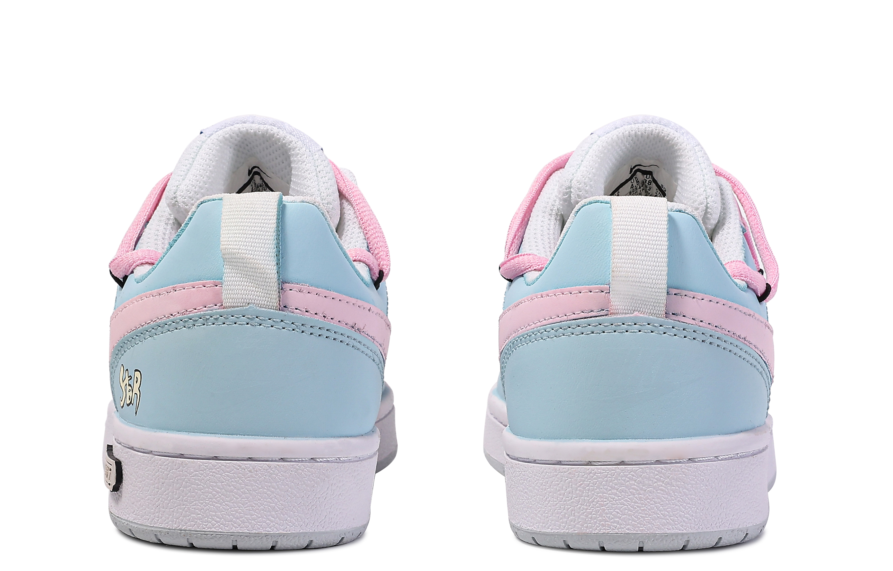 Purchase [Kasut Custom] Nike Court Borough 'Biru Merah Jambu' BQ5448-123(TeamM-星蝶公主)