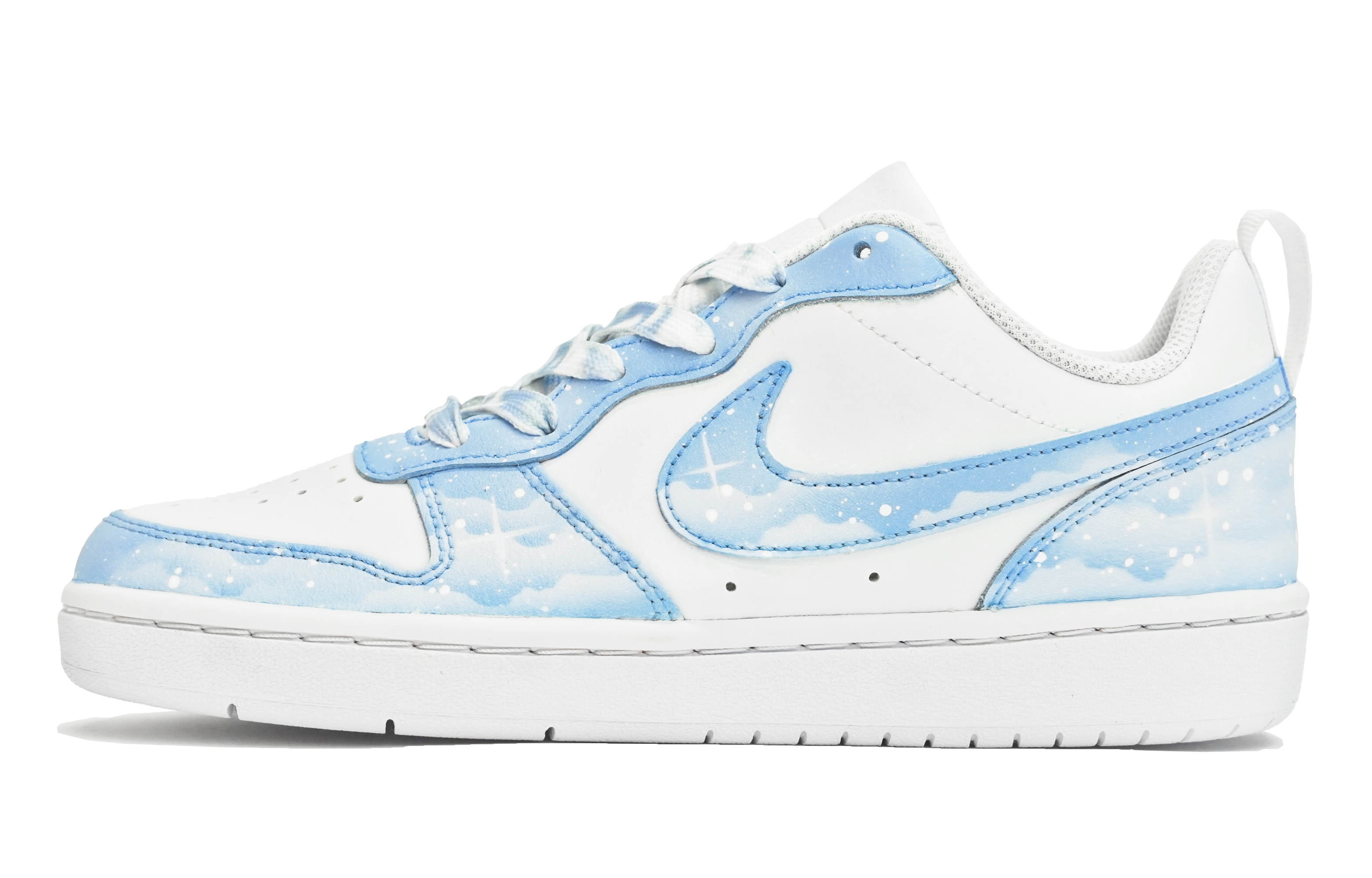 Buy [Custom Shoes] Nike Court Borough 'Blue Starry Sky'