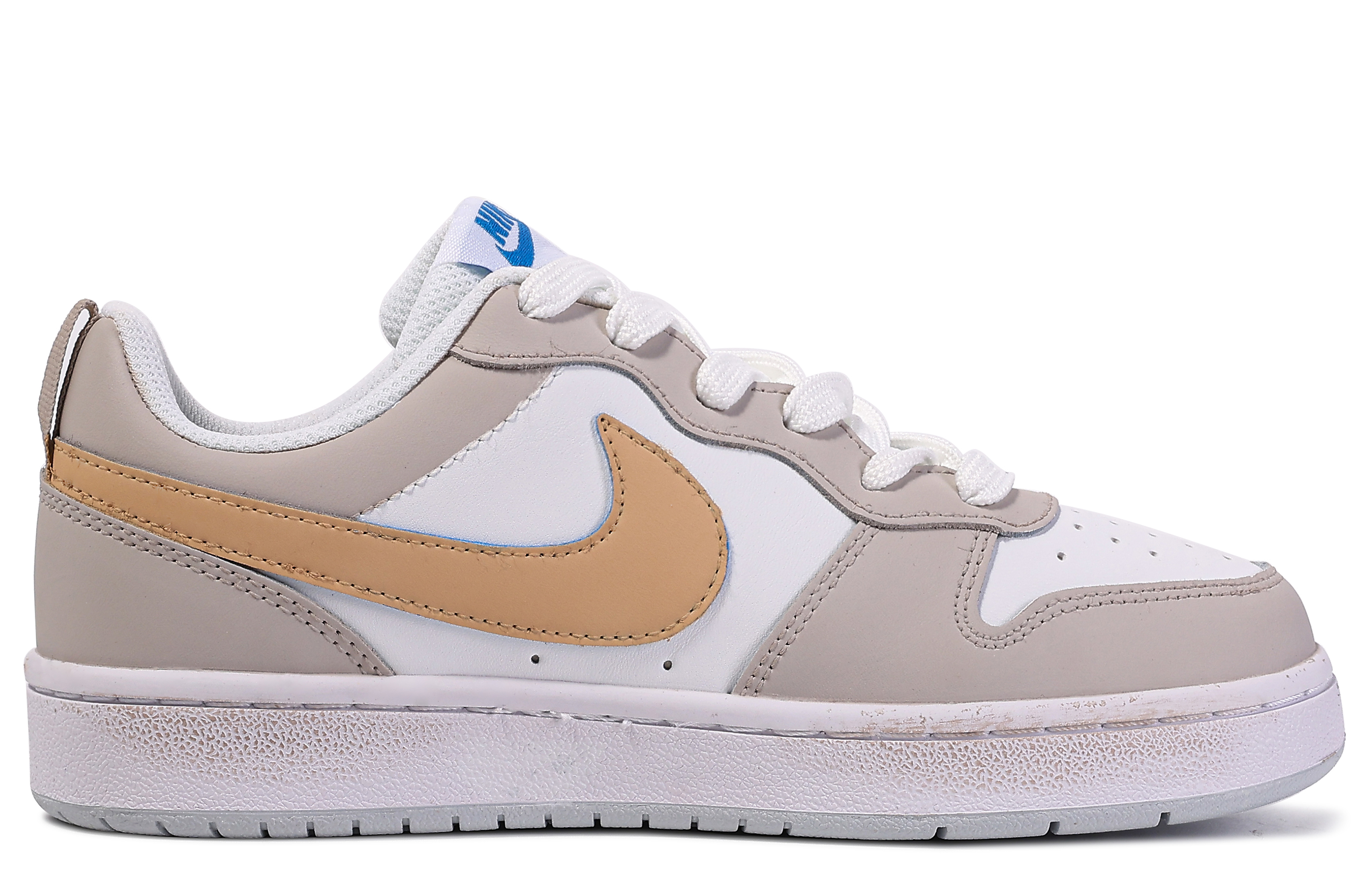 Order 나이키 코트 버로우 '다빈치 쿠키' (브라운/화이트) BQ5448-123(TeamM-复古曲奇)