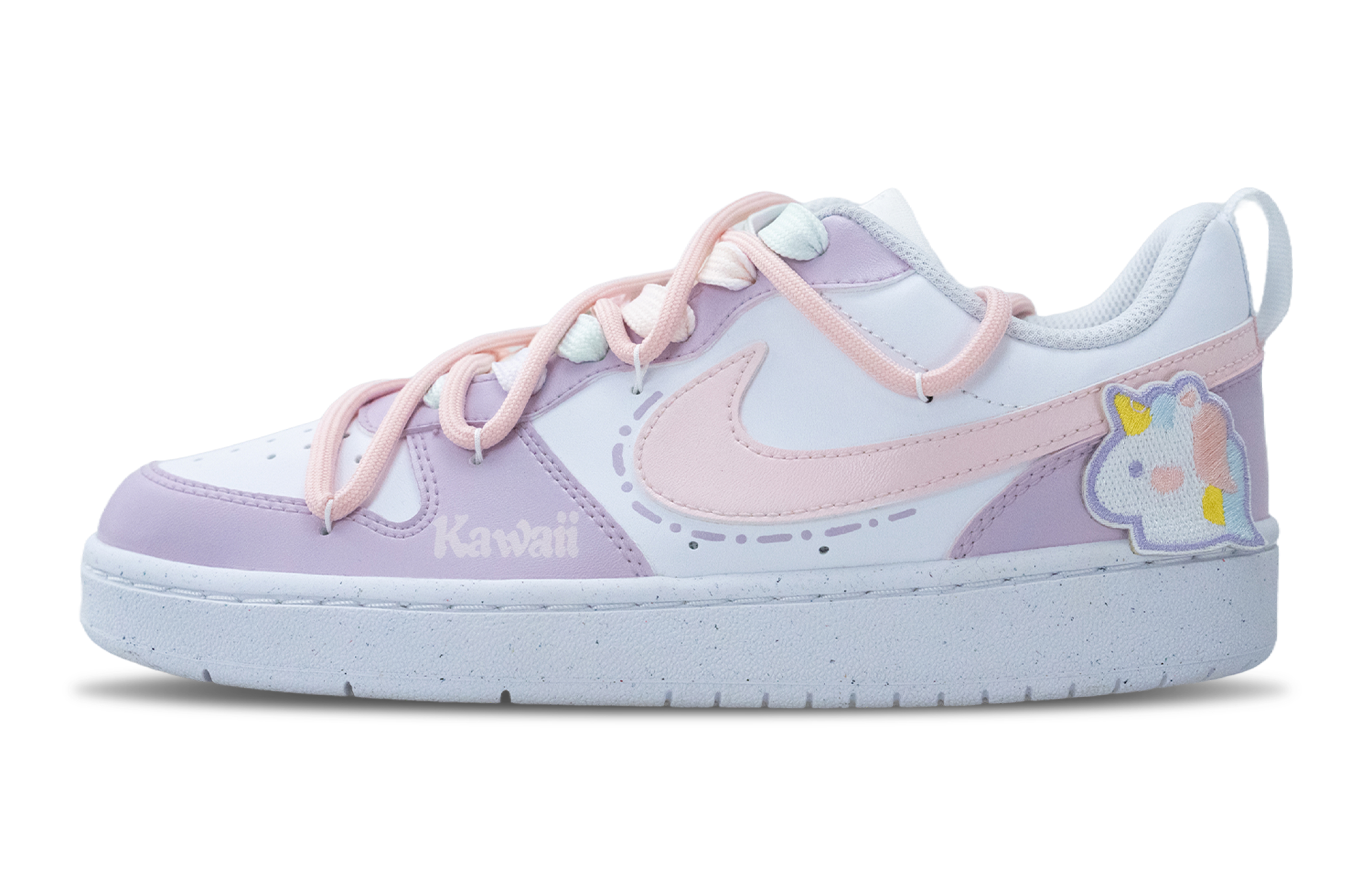 [Custom Shoes] Nike Court Borough 'Carousel Purple' 圖 2