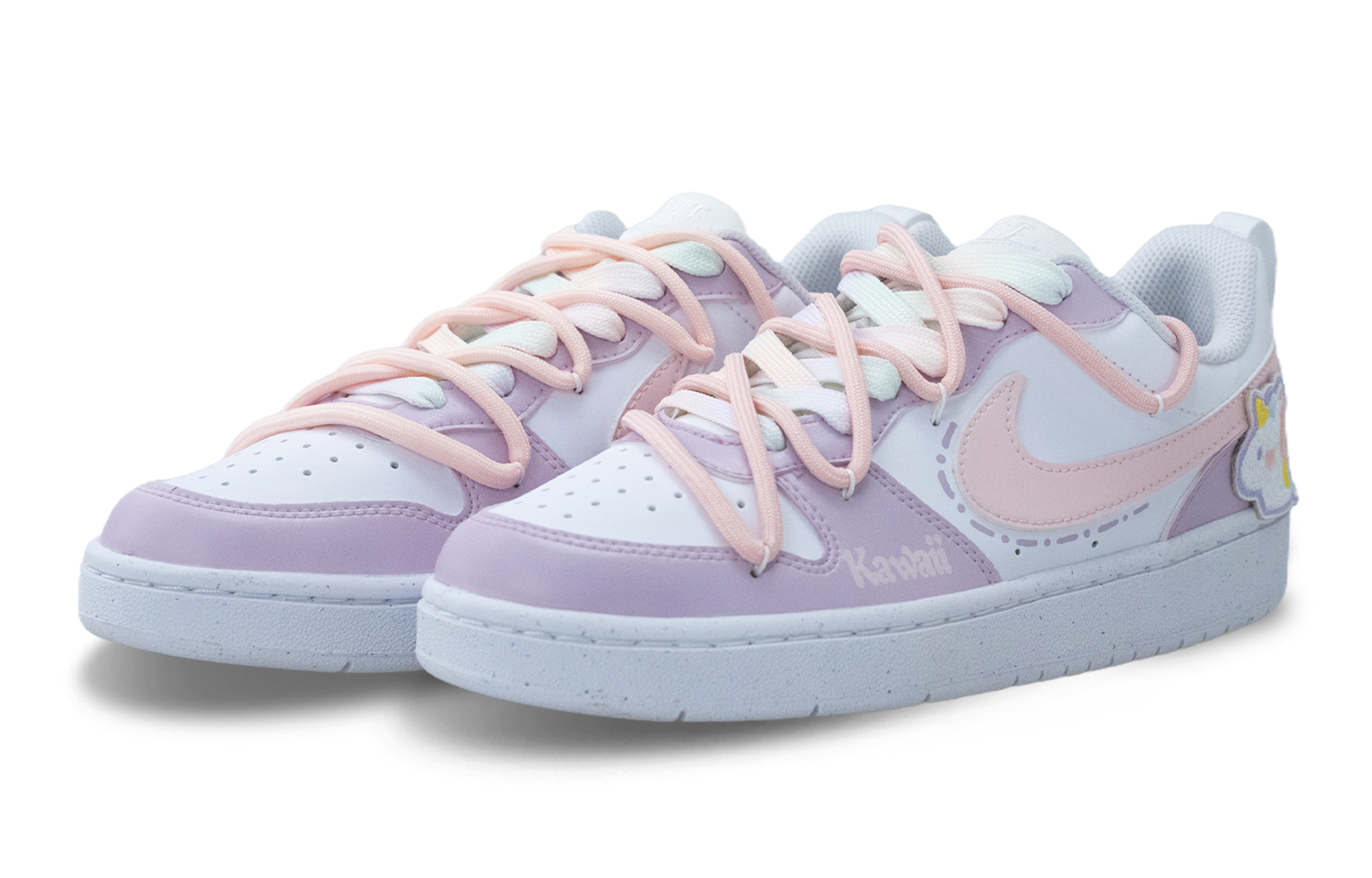 [Custom Shoes] Nike Court Borough 'Carousel Purple' 圖 4