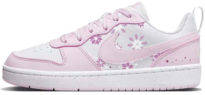 custom-shoes-nike-court-borough-cherry-blossom-pink