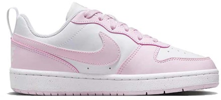 【定製球鞋】 Nike Court Borough 櫻花如雪 點點紗籠 休閒 防滑耐磨 低筒 板鞋 GS 粉色 Order 【定製球鞋】 Nike Court Borough 櫻花如雪 點點紗籠 休閒 防滑耐磨 低筒 板鞋 GS 粉色