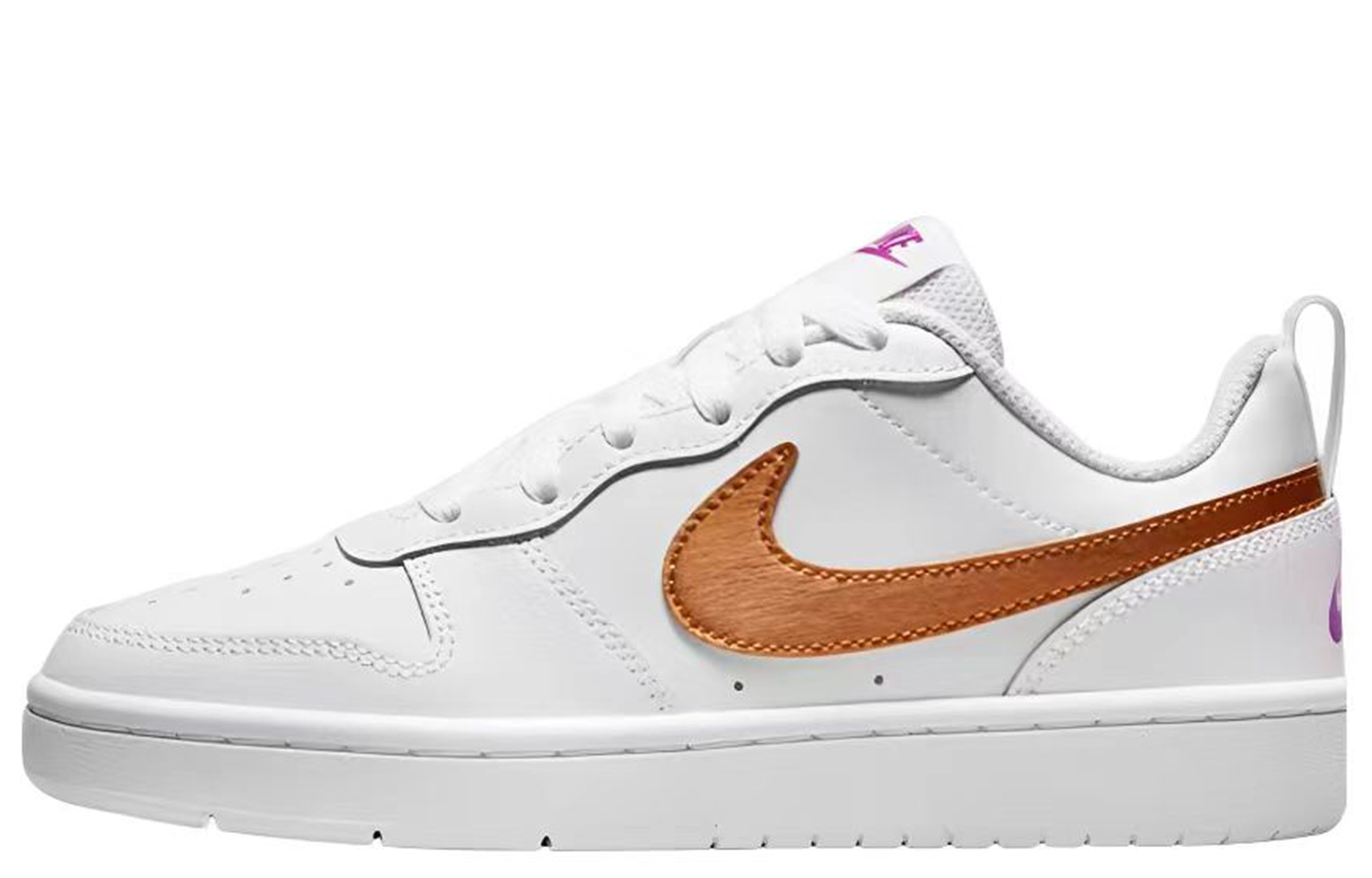 [Custom Shoes] Nike Court Borough 'Comet Night and Day Orange White' 圖 7
