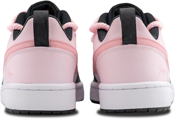 【定製球鞋】 Nike Court Borough PEEKABOO 黑粉玫瑰夢 玫瑰 520 甜酷少女可愛溫柔 簡約百搭 潮流 厚底 低筒 活力鞋 GS 黑粉 Purchase 【定製球鞋】 Nike Court Borough PEEKABOO 黑粉玫瑰夢 玫瑰 520 甜酷少女可愛溫柔 簡約百搭 潮流 厚底 低筒 活力鞋 GS 黑粉